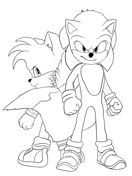 desenho-para-colorir-sonic