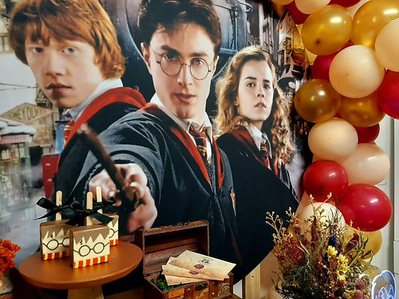 Decoração Festa do Harry Potter