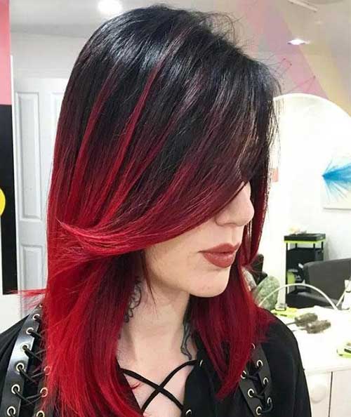 Ombre Hair Vermelho