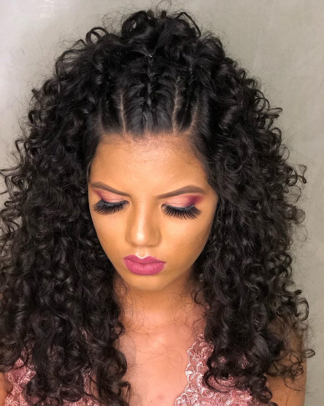 penteado-cabelo-cacheados-curto