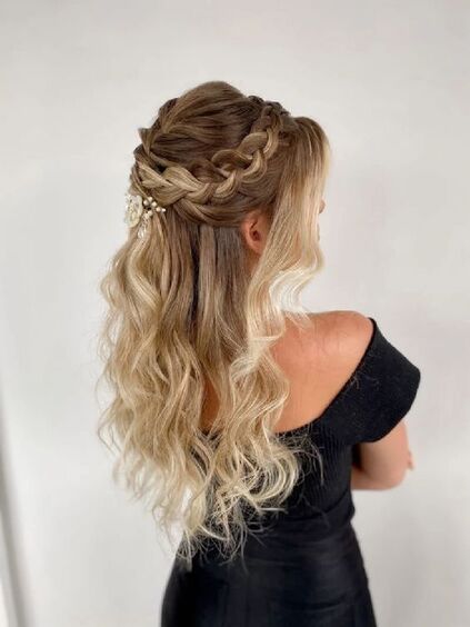 Penteado Cabelo Solto