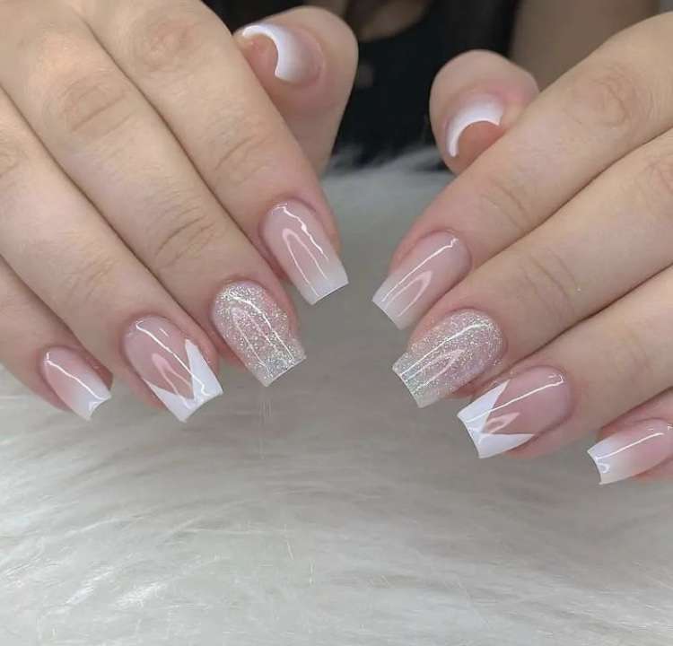 Decorated Nails for Brides