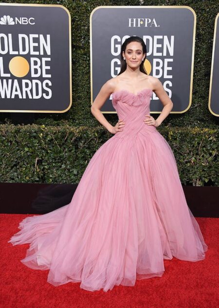 Makeup with Pink Dress Red Carpet