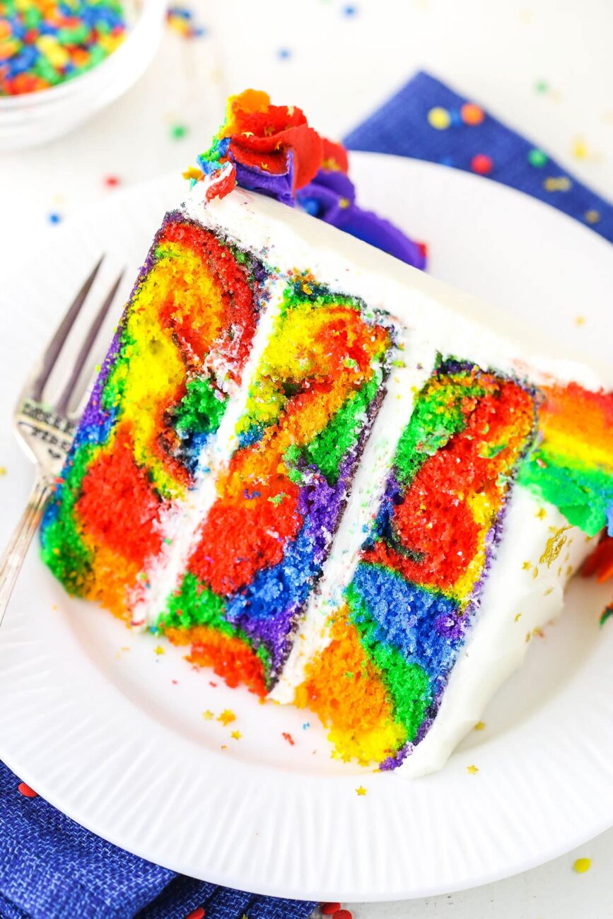 Rainbow cake