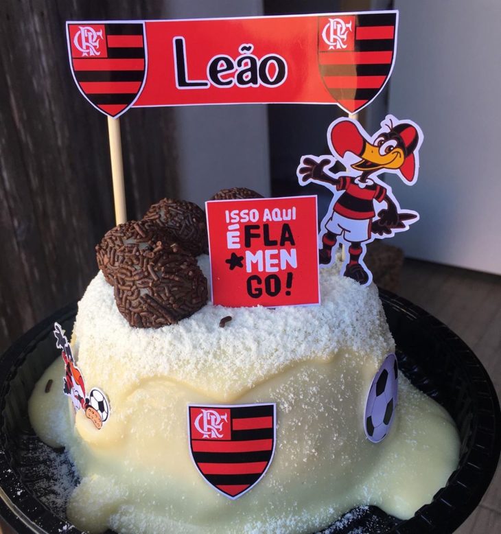 Bolo Decorado Flamengo