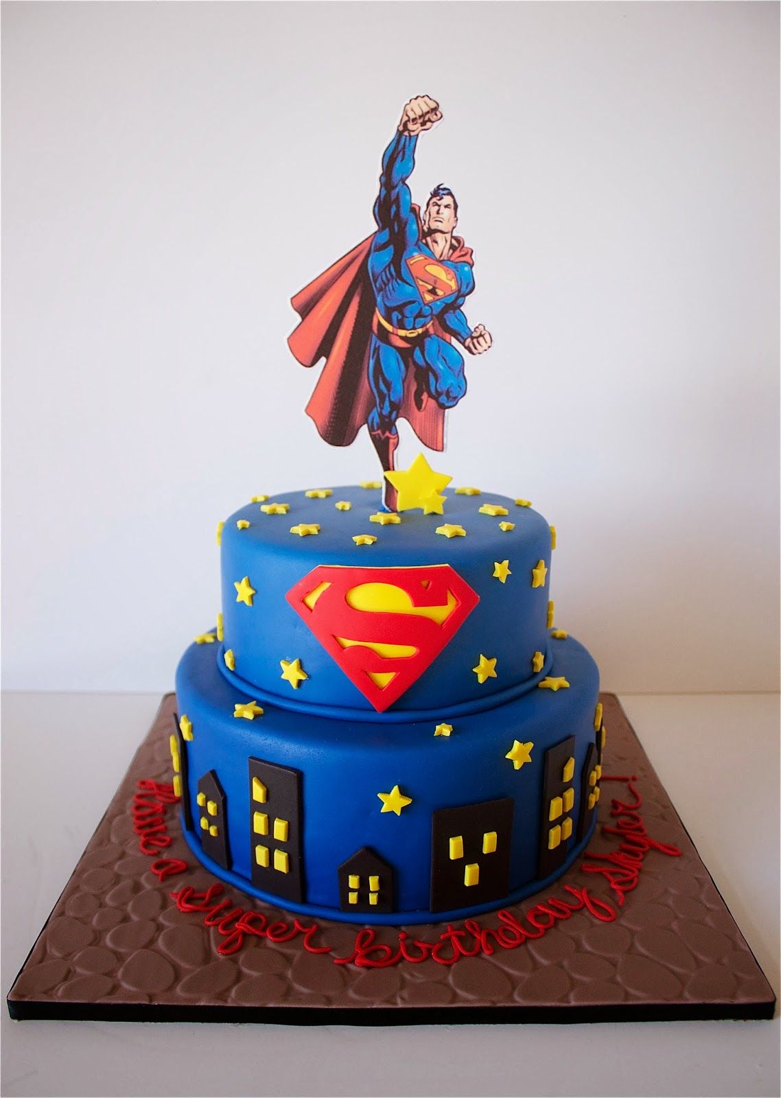 Bolo Decorado Superman