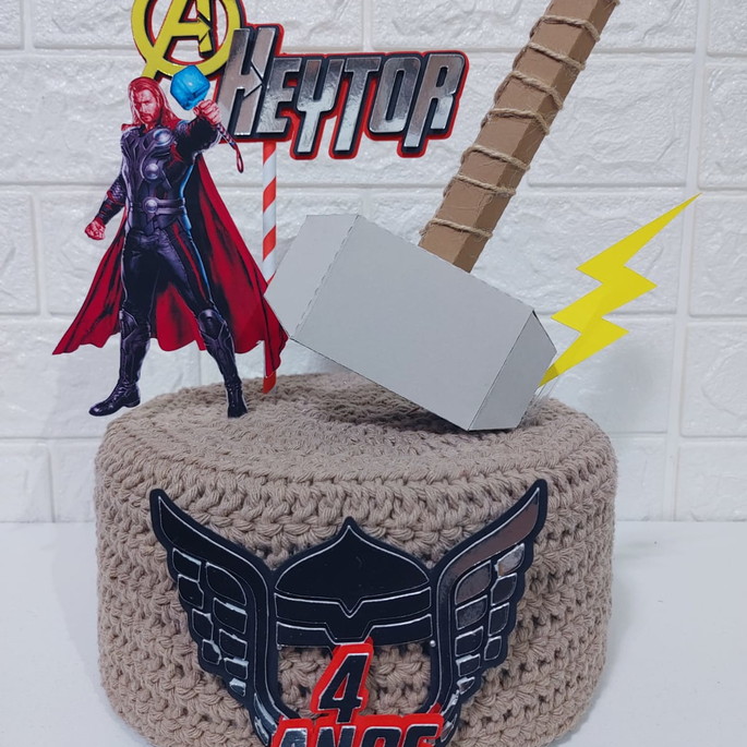 Bolo Decorado Thor