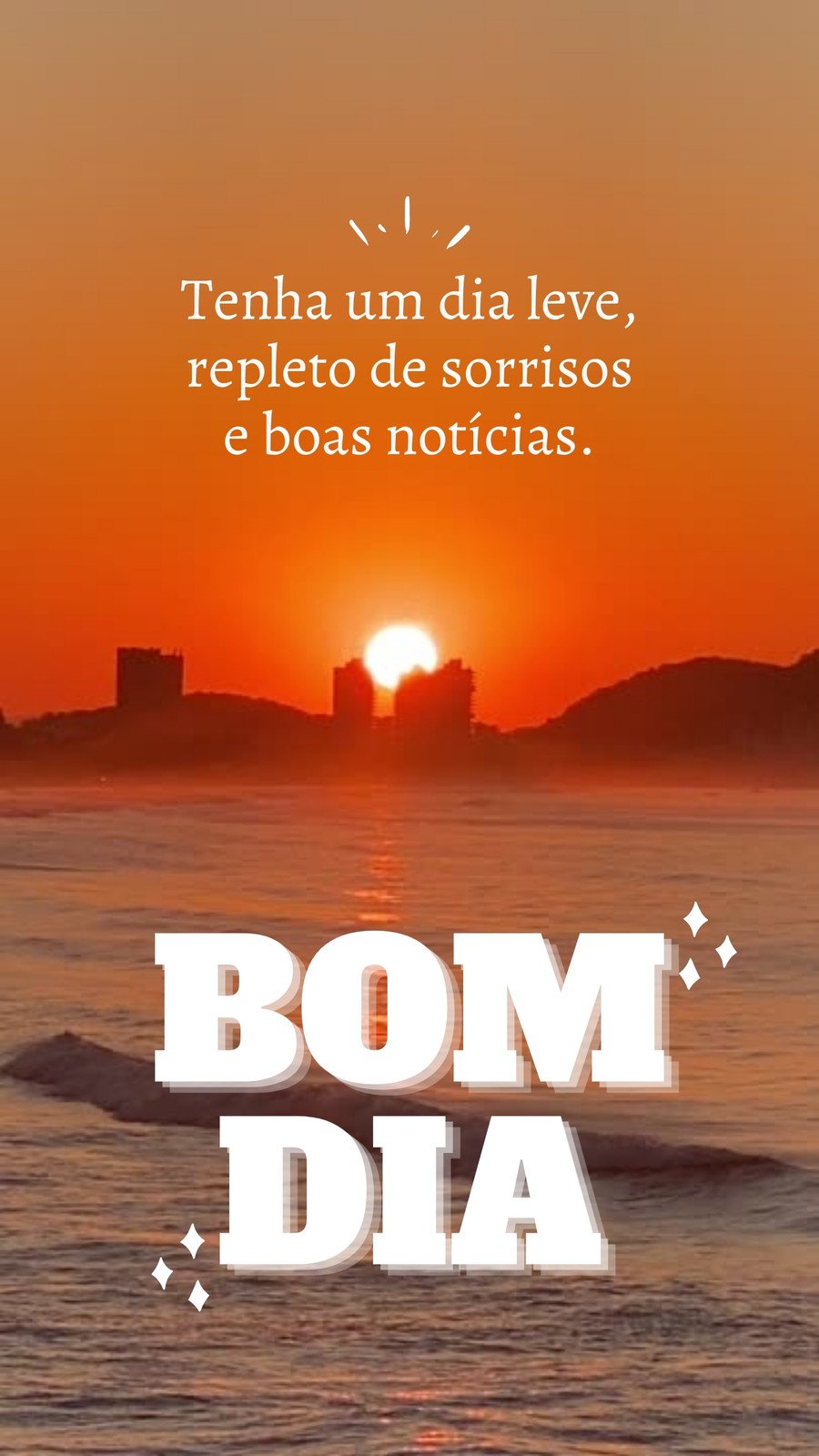 Mensagem de Bom Dia