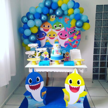 decoracao-festa-baby-shark