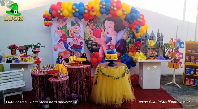 decoracao-festa-branca-de-neve