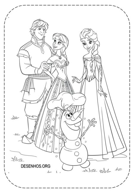 desenho-para-colorir-frozen