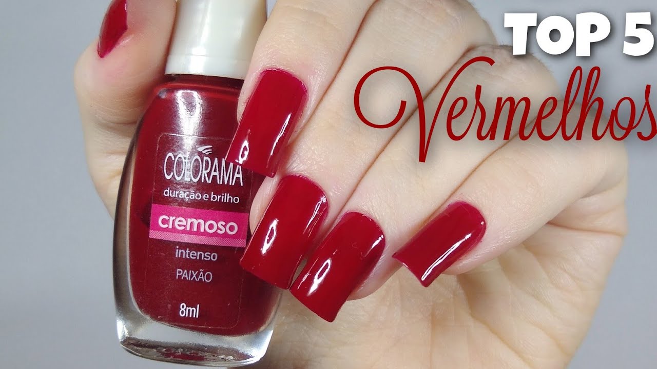 Esmalte Vermelho