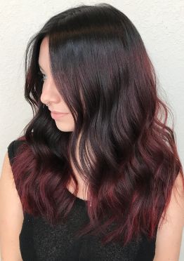 Ombre Hair Vermelho