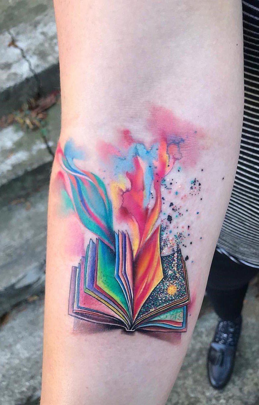 Tatuagem De Livros