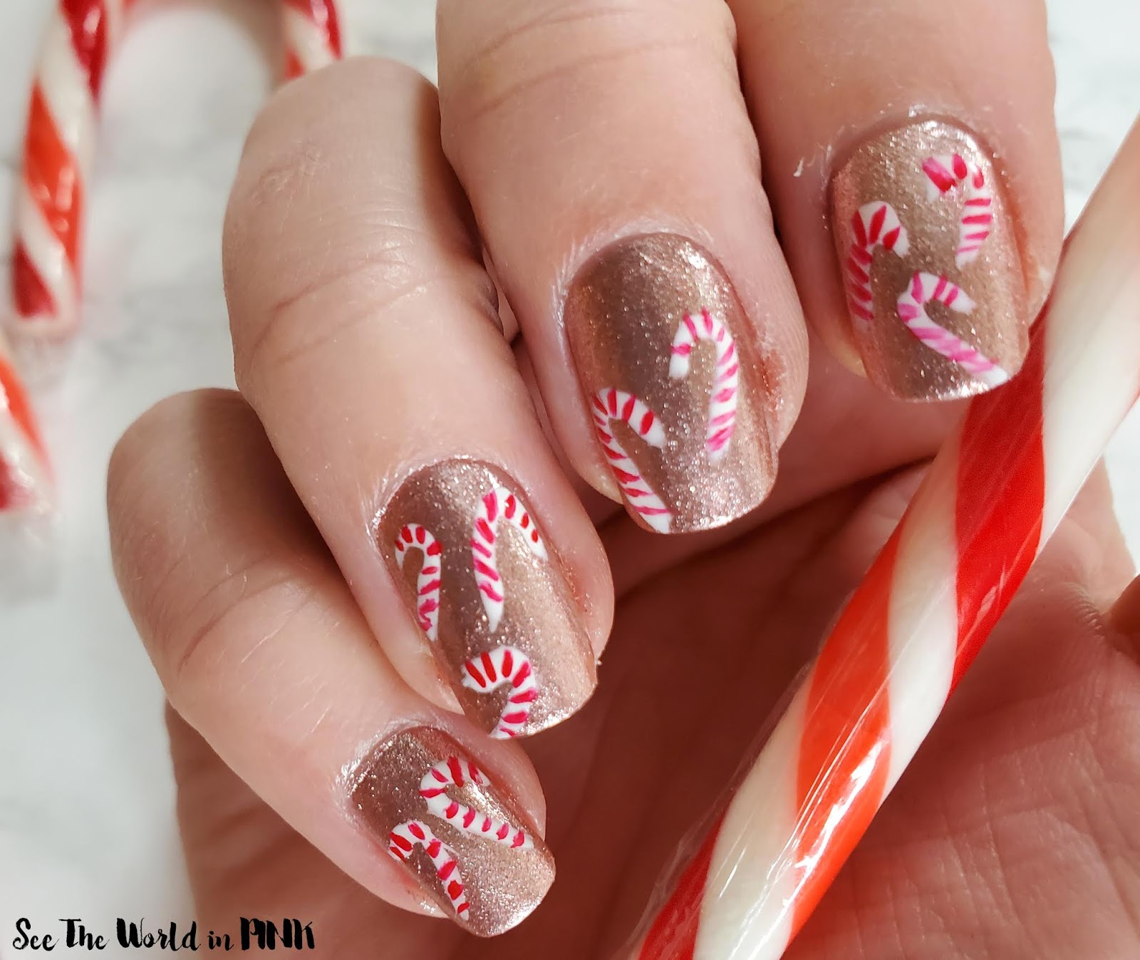 Candy Decorated Nail