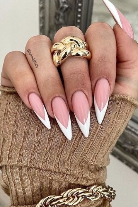 Unhas Stiletto Decoradas