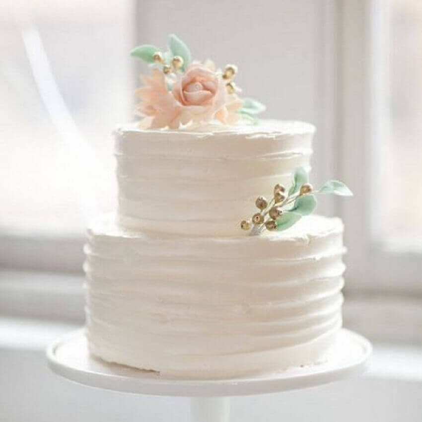 Modelos de Bolo De Casamento Simples Para Copiar