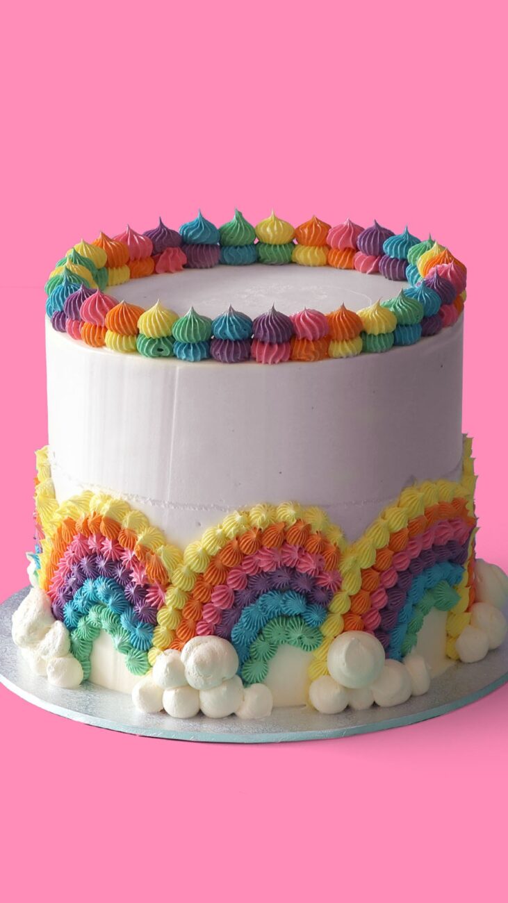 Rainbow cake