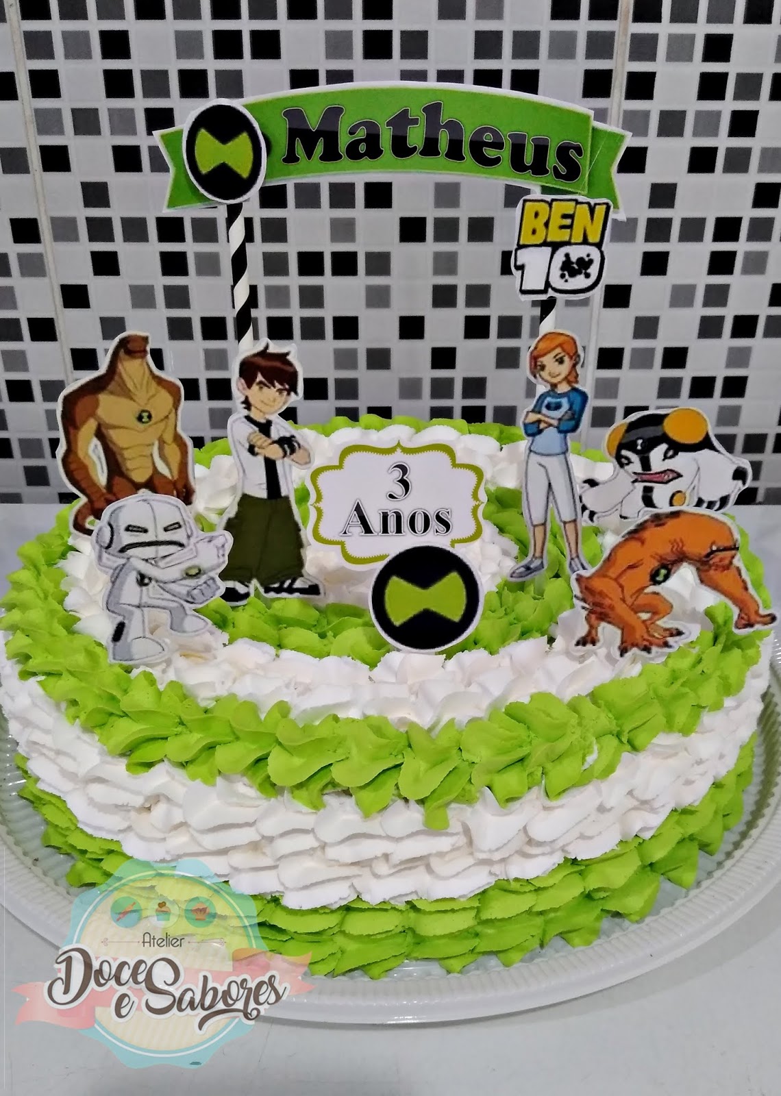 Bolo Decorado Ben 10