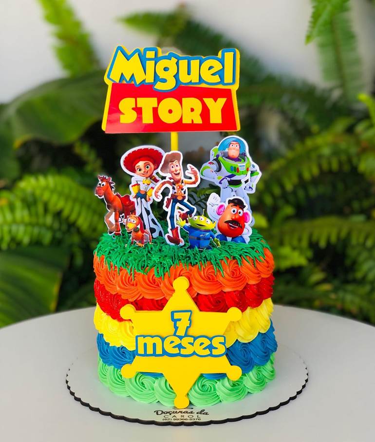 Bolo Decorado Toy Story