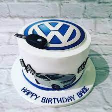 Volkswagen Decorated Cake