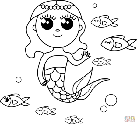 desenho-para-colorir-sereia