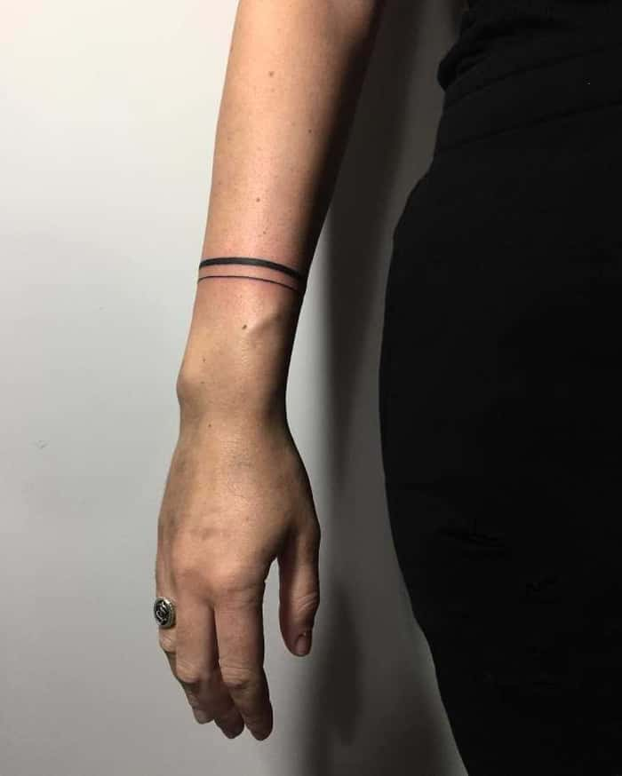 Tatuagem Bracelete Feminina