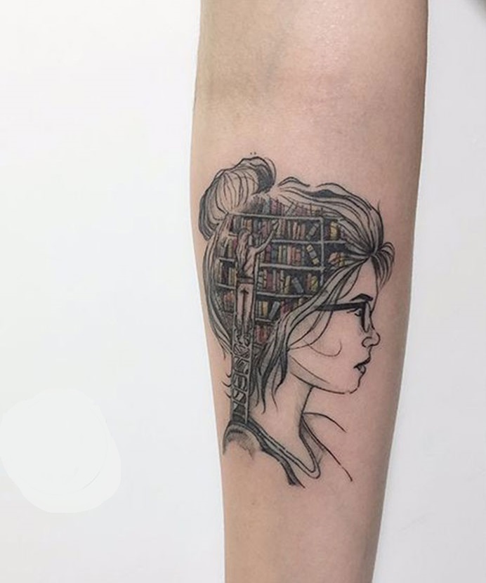 Tatuagem De Livros