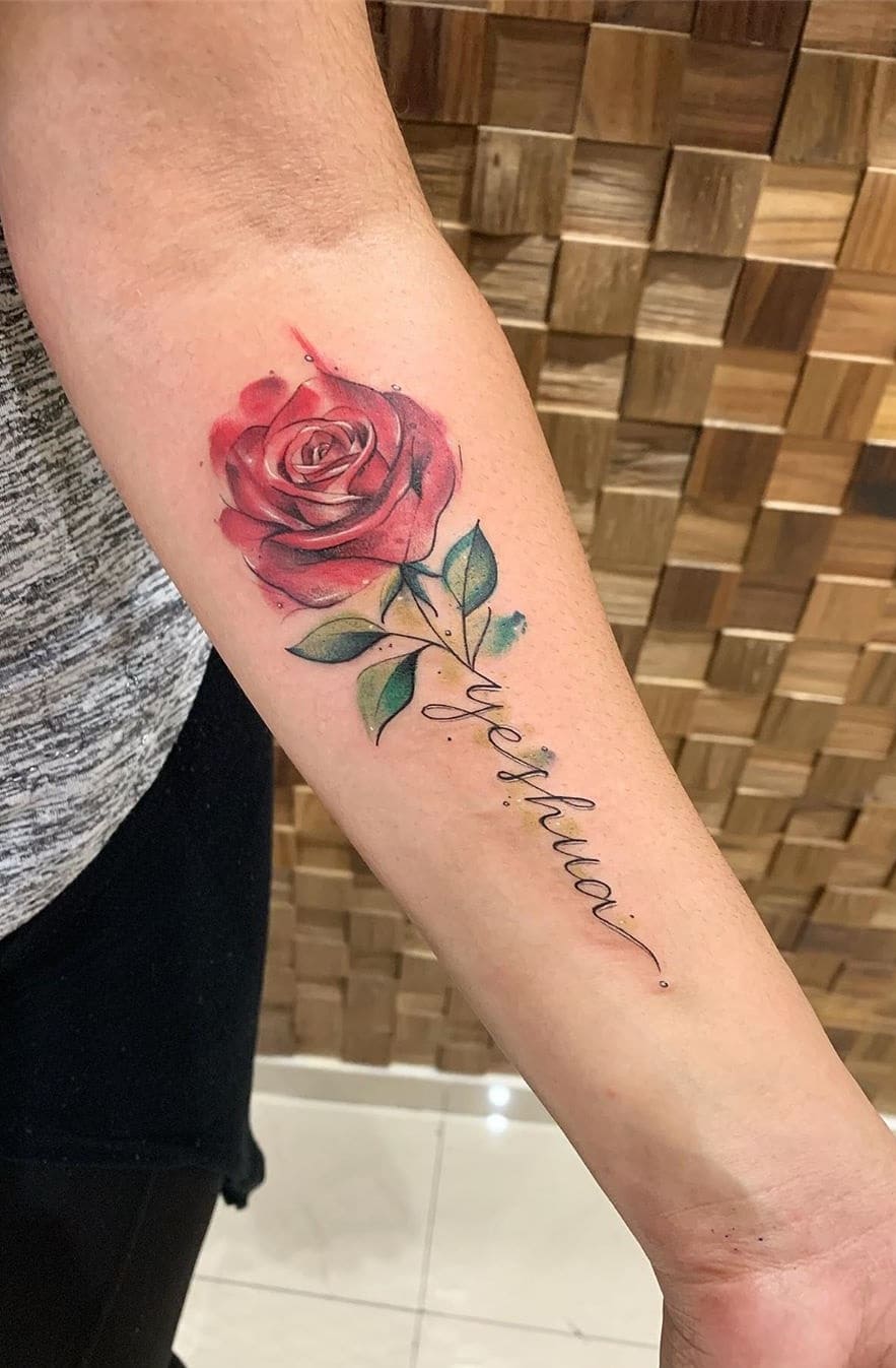 Tatuagem De Rosa