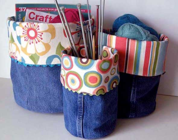 Artesanatos Faceis Bolsa Jeans