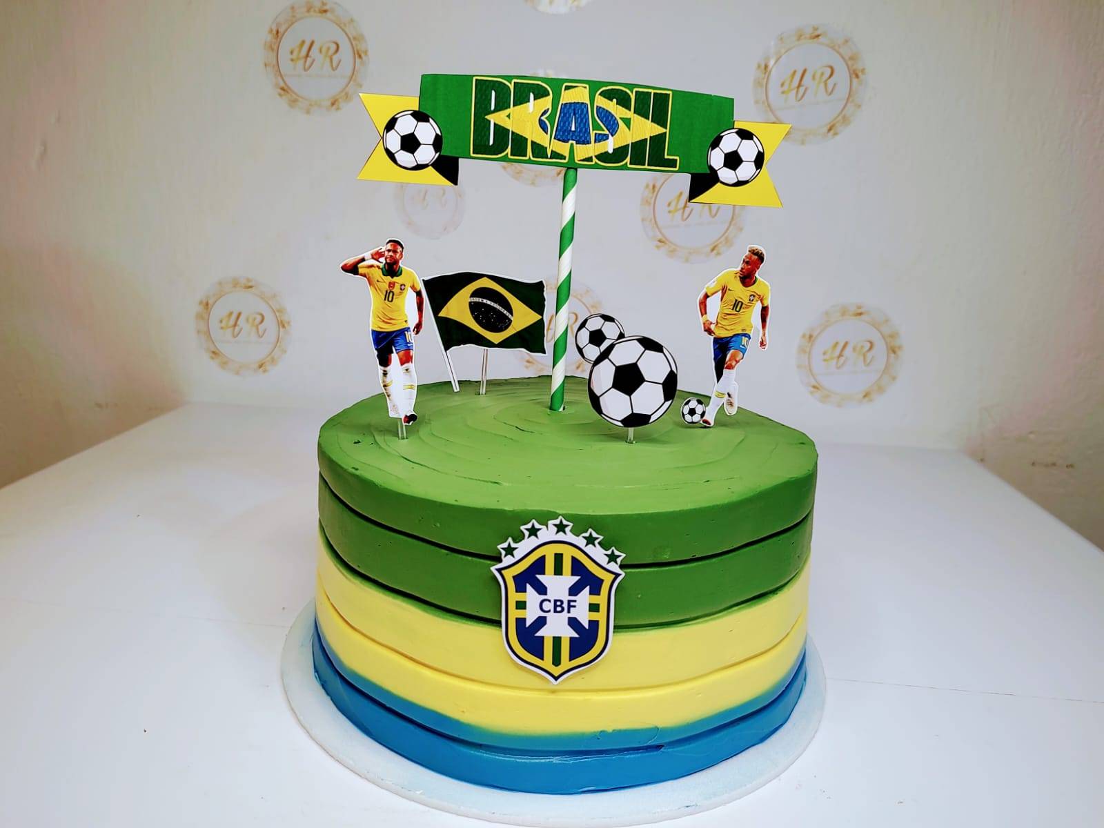 Bolo Decorado Futebol