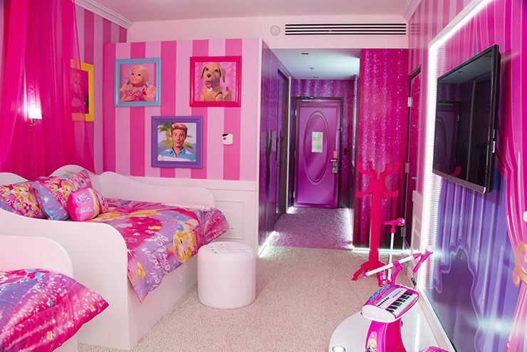 Decoração de Quarto da Barbie