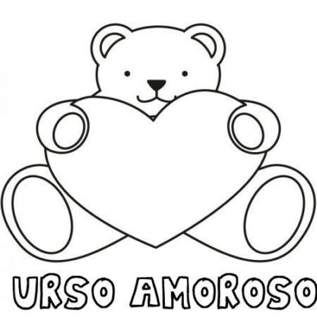 desenho-para-colorir-urso