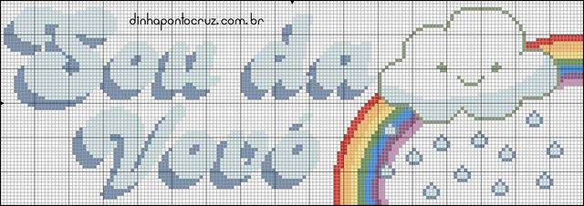 Ponto Cruz Para Bebes Graficos