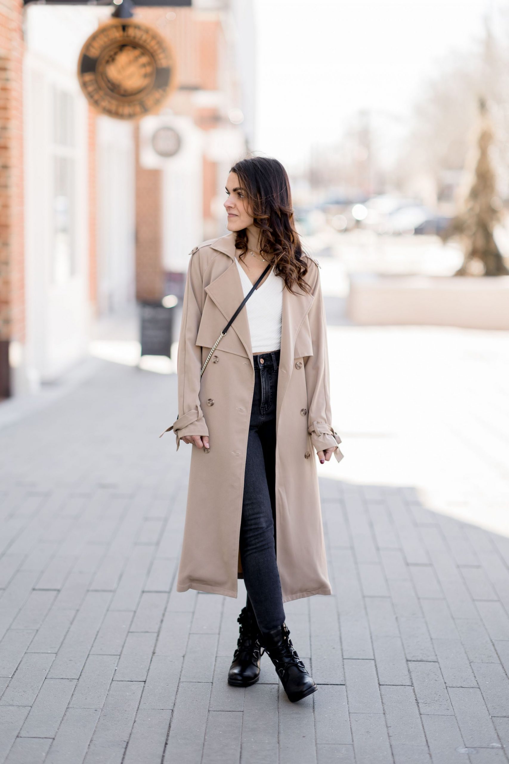 Look com Trench Coat