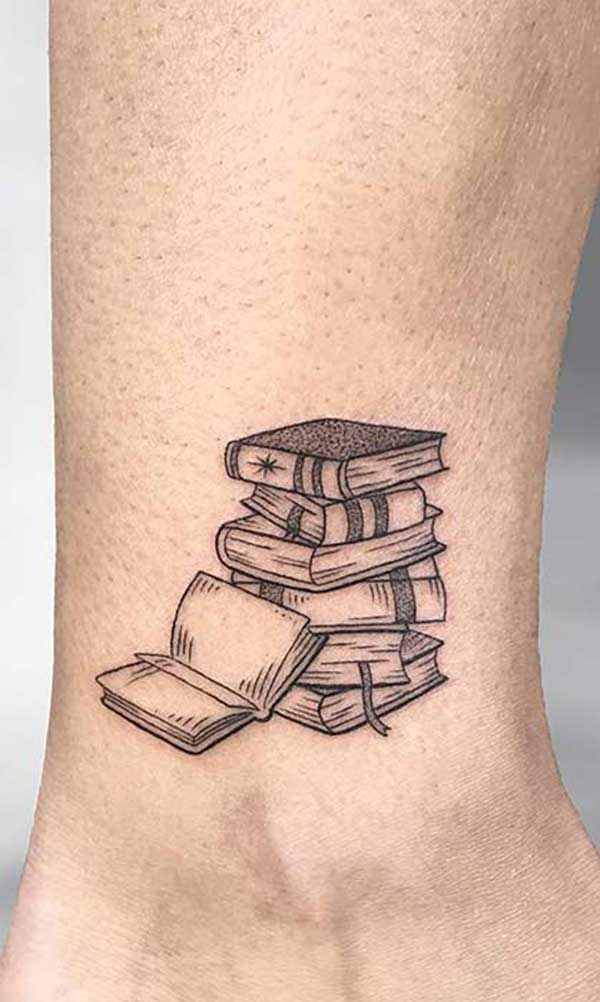 Tatuagem De Livros