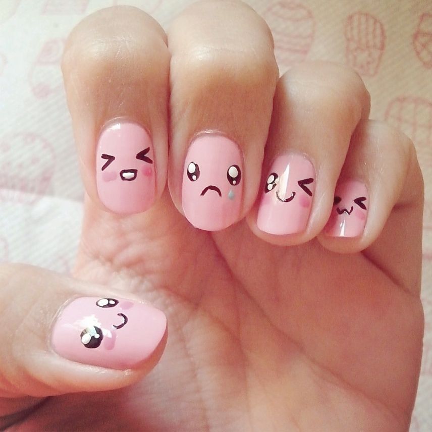 Unhas Decoradas Kawaii