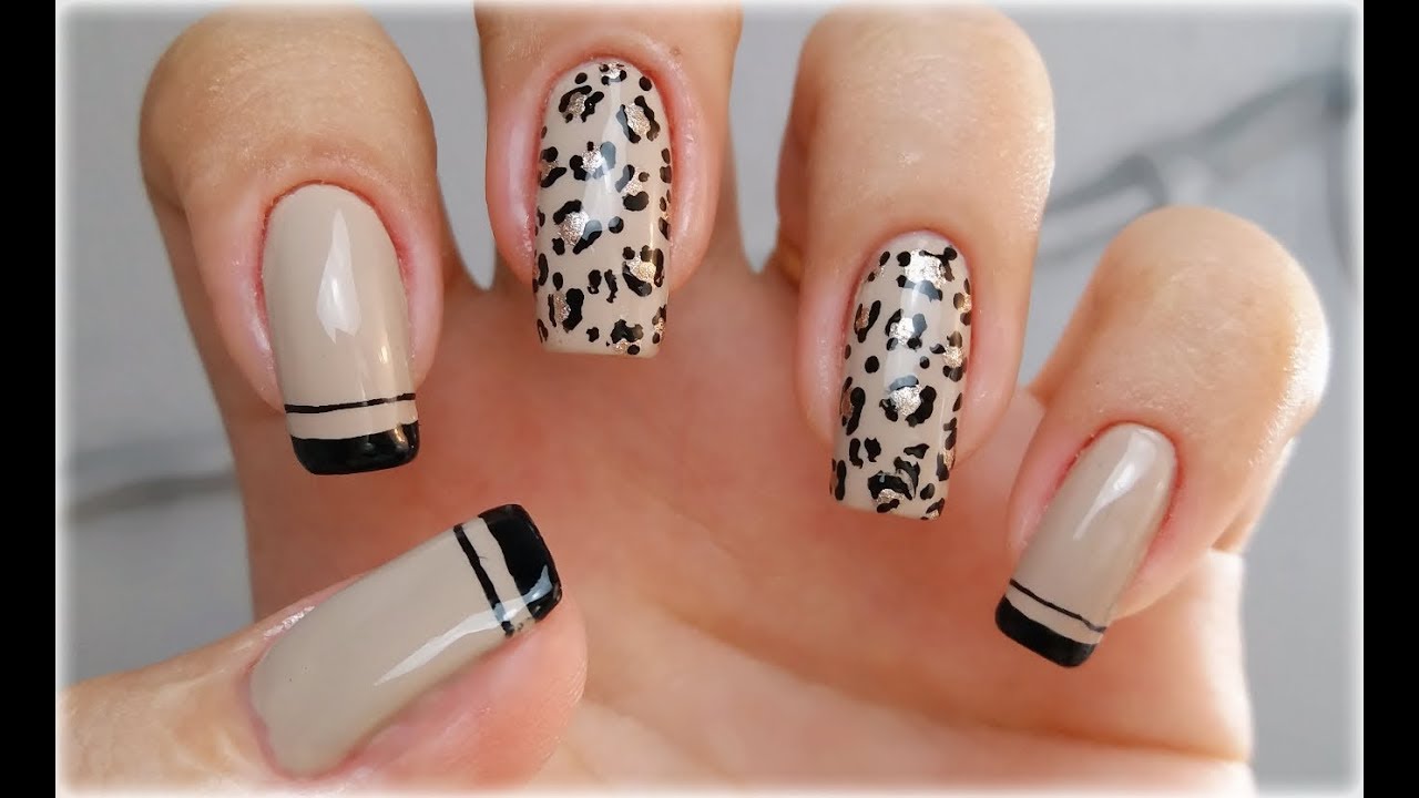 Unhas Decoradas Zebra E Onça