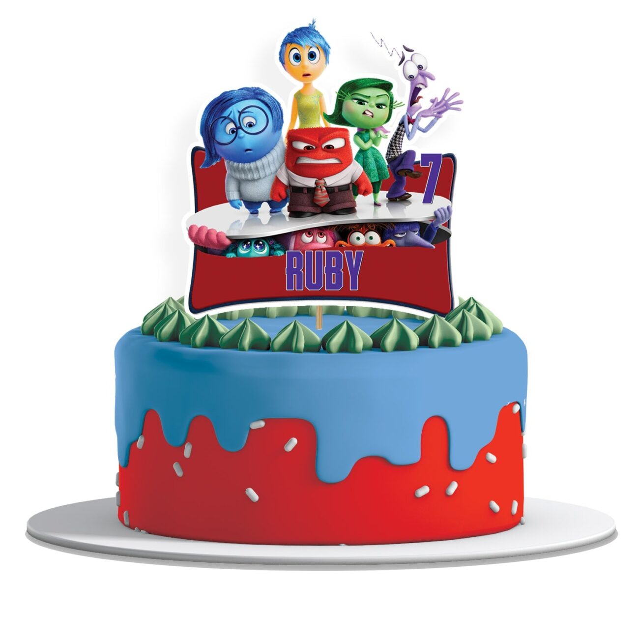 Decorate Cake Inside Out Movie