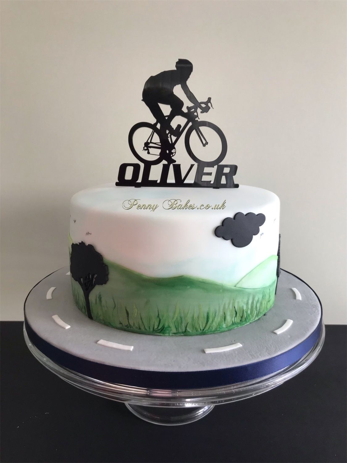 Bike Decorated Cake