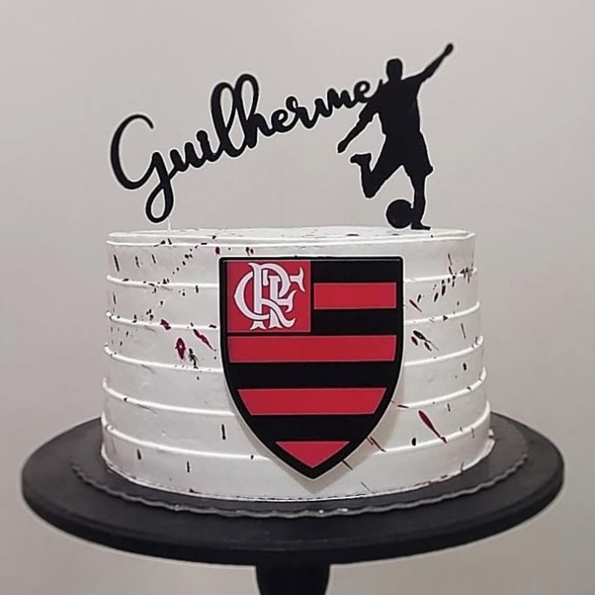 Bolo Decorado Flamengo