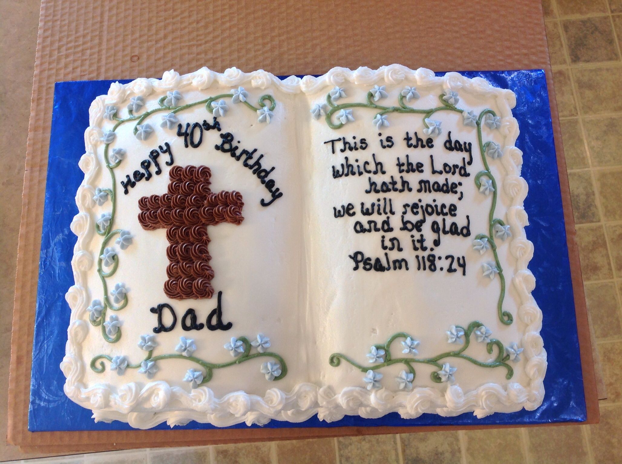 Gospel Decorated Cake