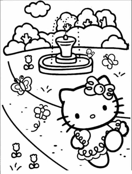 desenho-para-colorir-hello-kitty