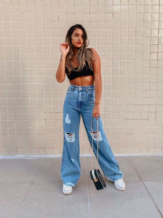 Look com Calça Jeans Feminina