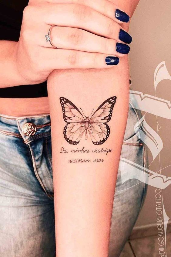 Tatuagem De Borboleta