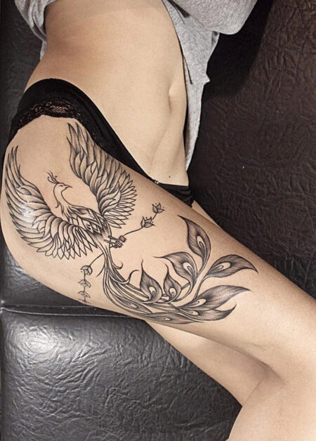 tatuagem-feminina-fenix