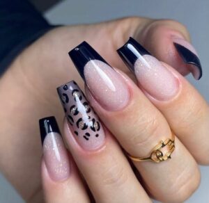 unhas em gel decoradas