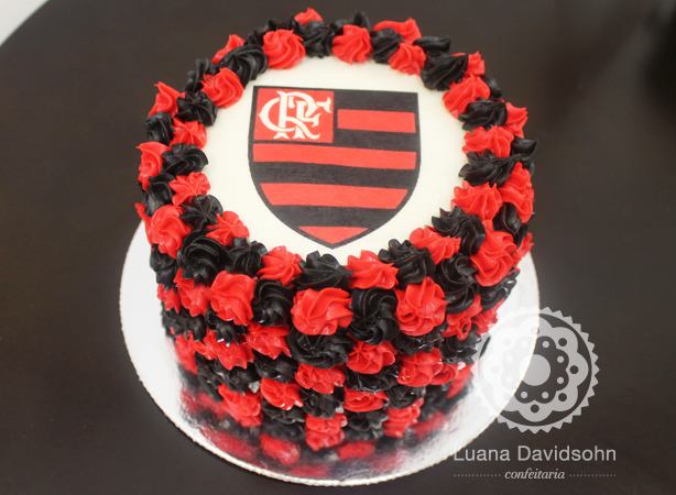 Bolo Decorado Flamengo