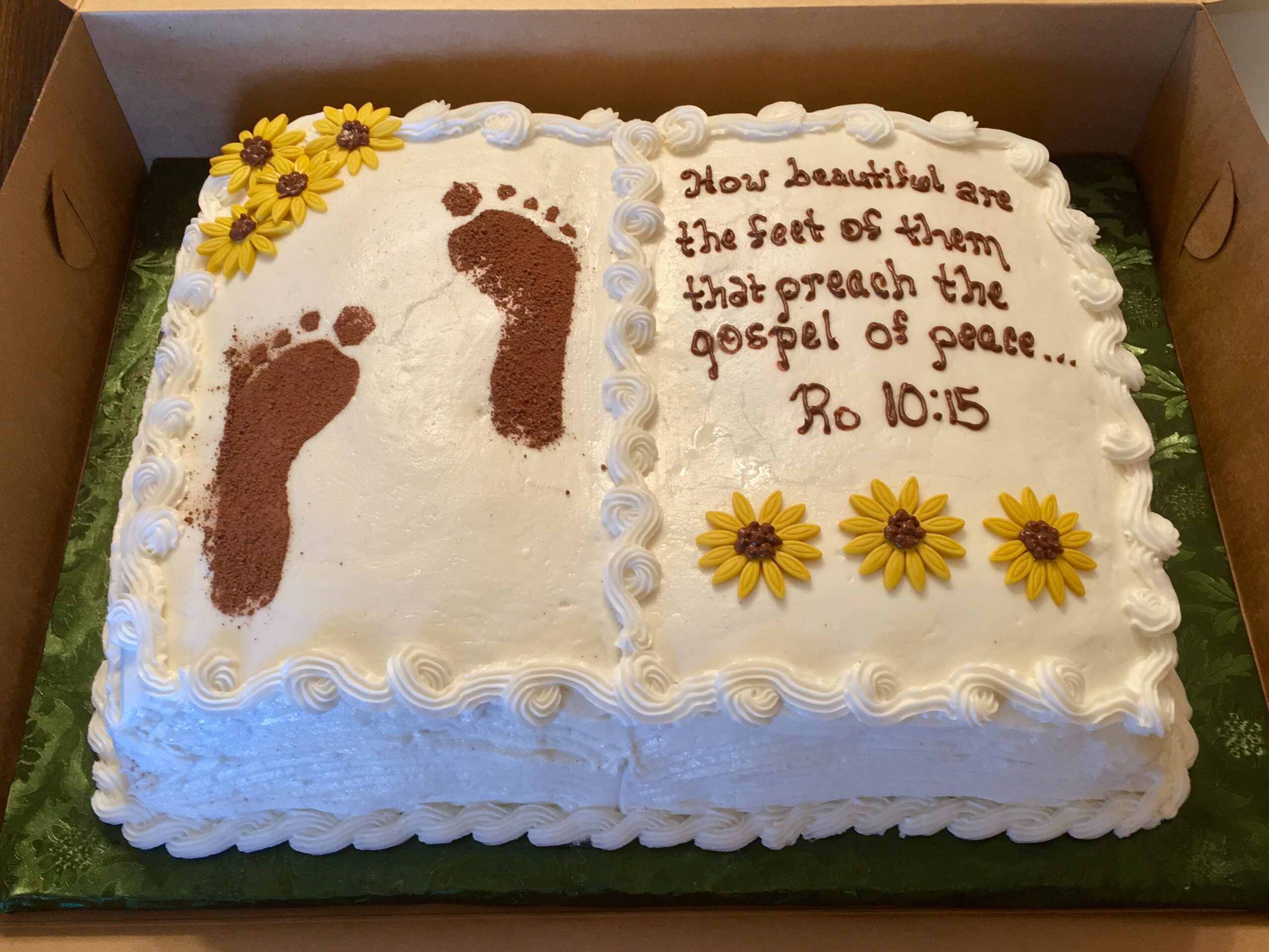 Gospel Decorated Cake