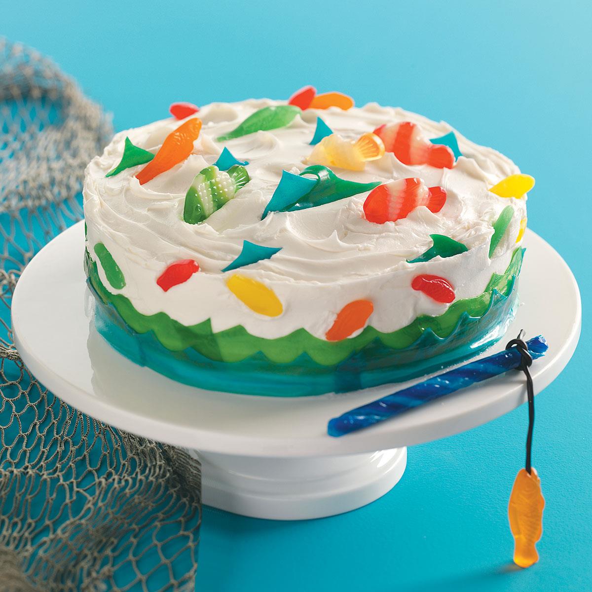 Ocean Decorated Cake